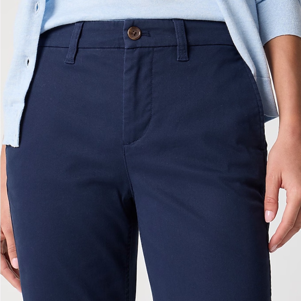 NWT J. Crew High Rise Girlfriend Chino Pants - Picture 4 of 6